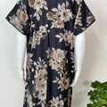 Black Premium Alpine Fabric Nighty