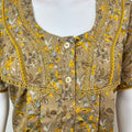 Pleated Style Alpine Nightgown for Women