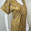 Pleated Style Alpine Nightgown for Women