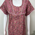 Pink Soft & Breathable Alpine Nighty Perfect for All Seasons