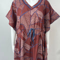 Maroon Premium Alpine Fabric Kaftan