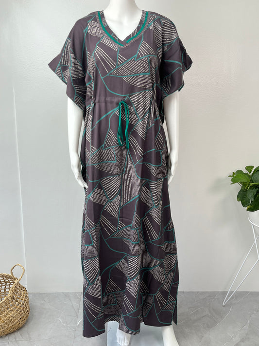 Grey Alpine Kaftan Elegant & Classy
