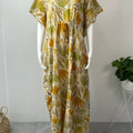 Sage Green Soft Alpine Fabric Kaftan