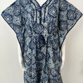 Indigo Pure Cotton Kaftan Elegant & Classy