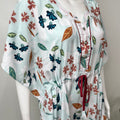 Sky Blue Rayon fabric Kaftan Elegant & Classy