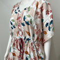 Cream Premium Rayon Fabric Kaftan