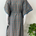 Blue Pure Cotton Elegant & Breathable Kaftan