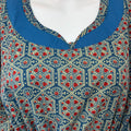 Blue Pure Cotton Elegant & Breathable Kaftan