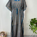 Blue Pure Cotton Elegant & Breathable Kaftan