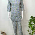 Blue Pure Cotton Night Suit
