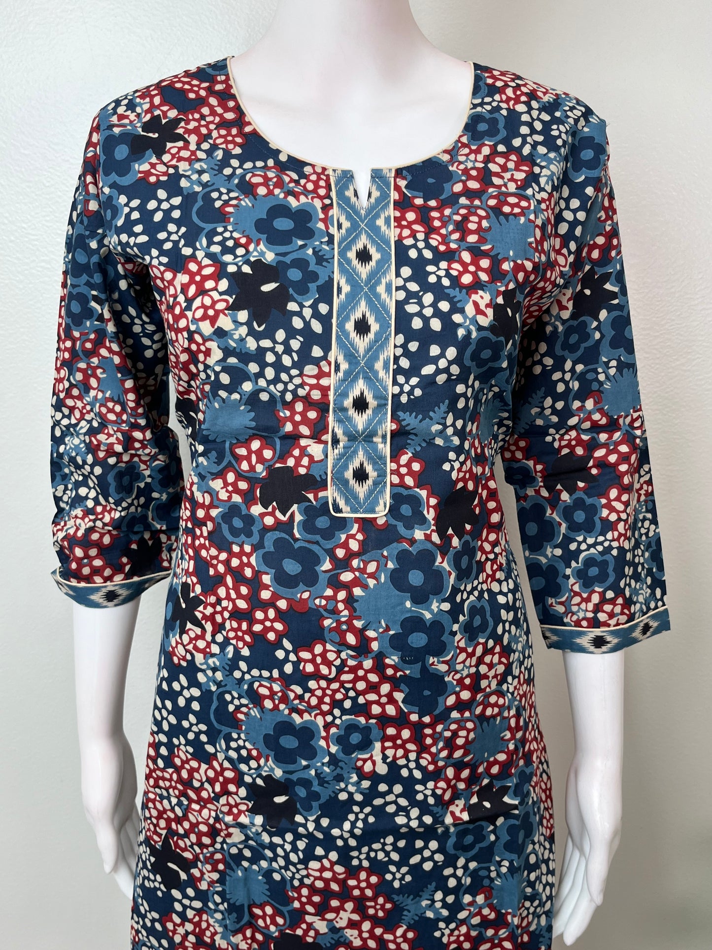 Blue Pure Cotton Night Suit