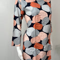 Retro Blooms Rayon Fabric Night Suit