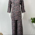 Charcoal Elegance Loungewear Set