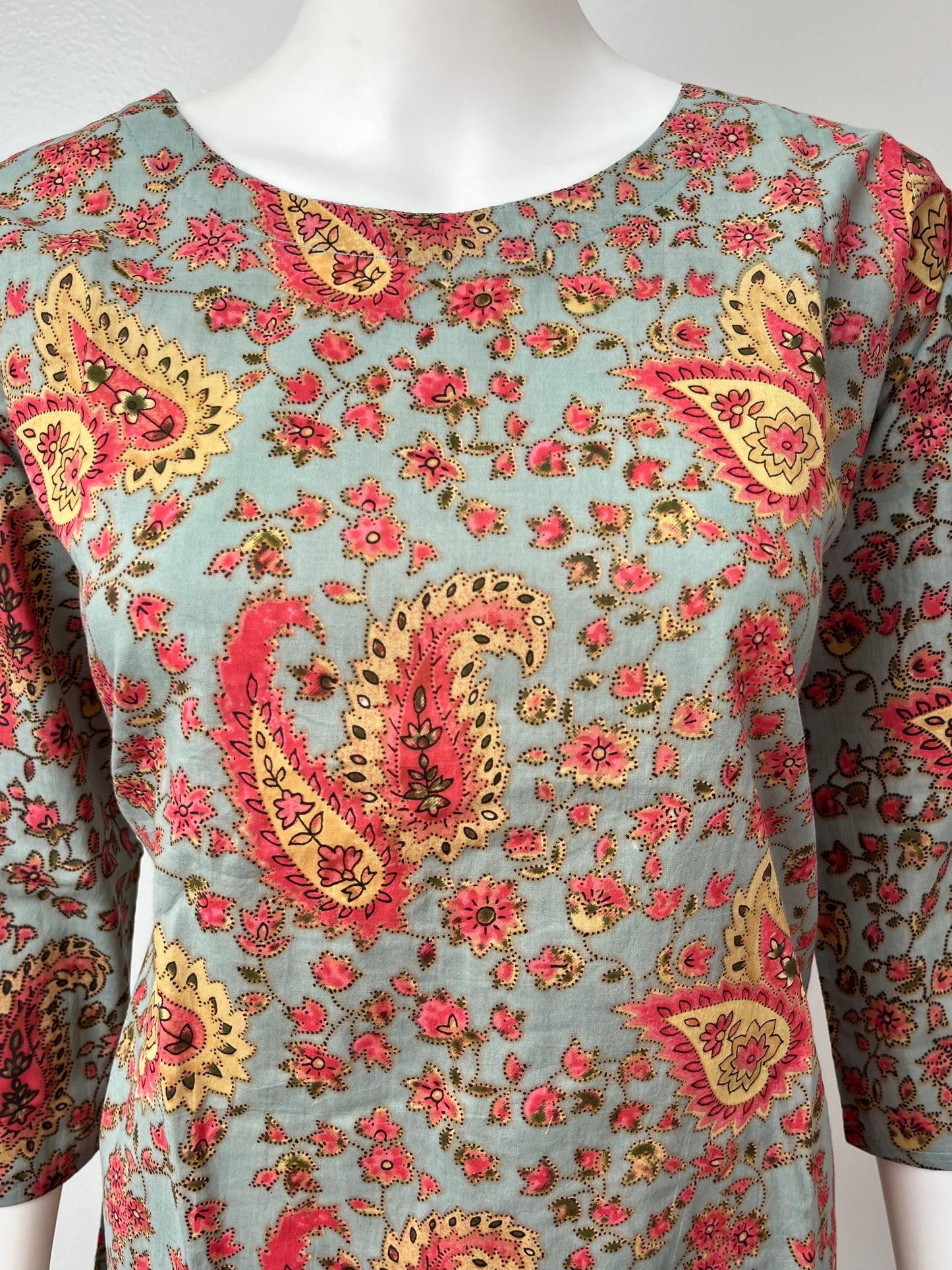 Bohemian Paisley Cotton Co-ord Set