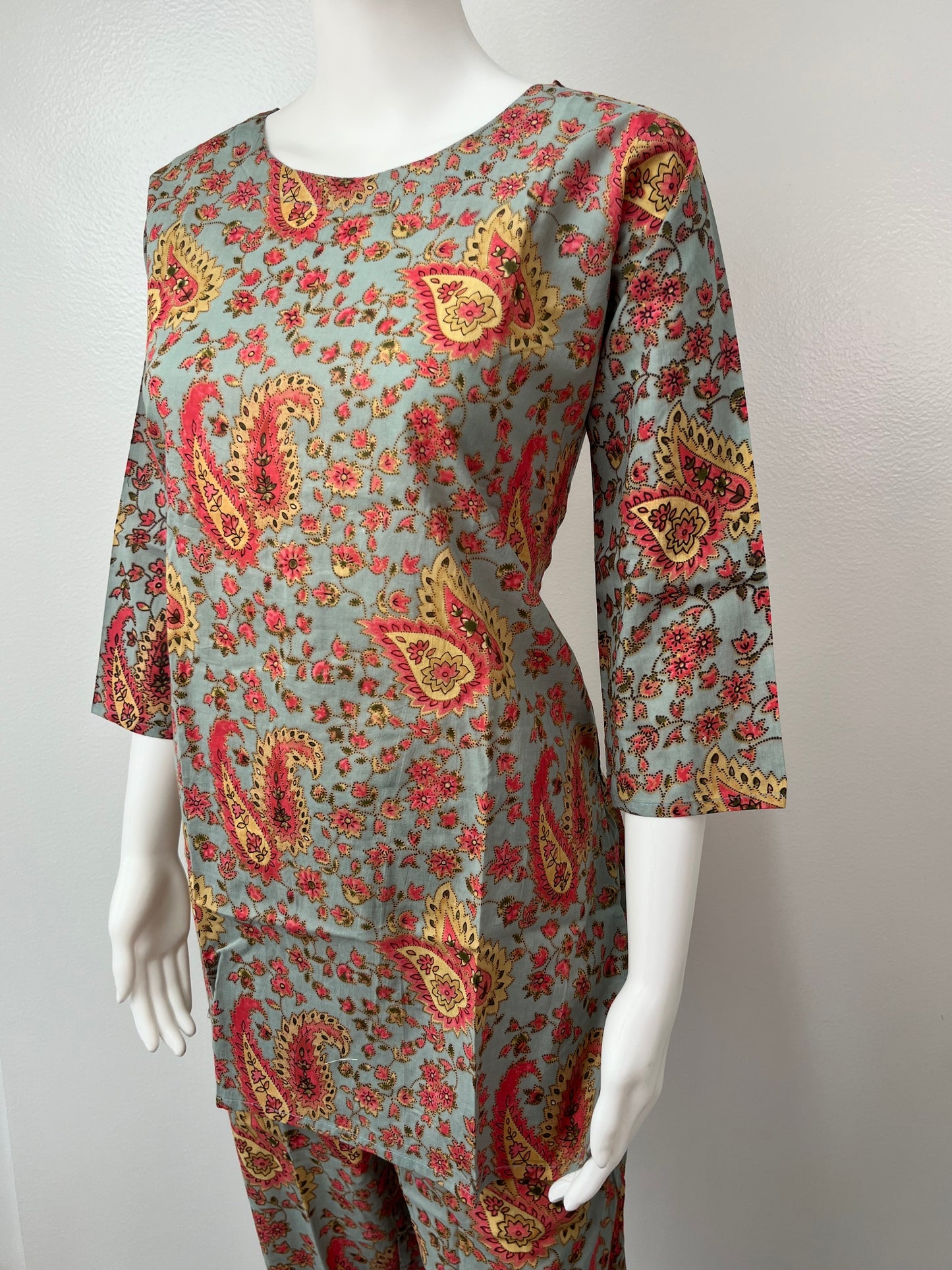 Bohemian Paisley Cotton Co-ord Set