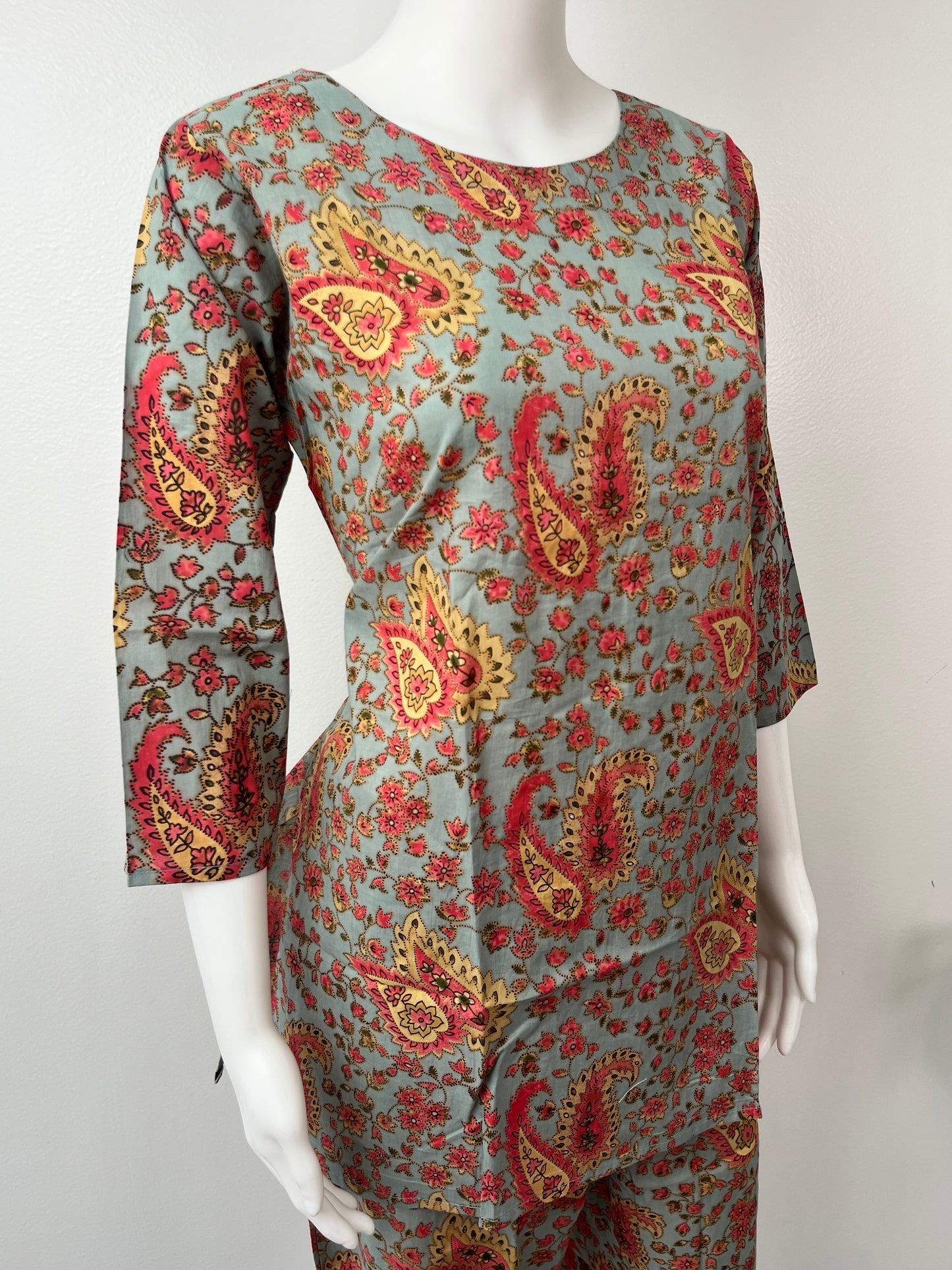Bohemian Paisley Cotton Co-ord Set