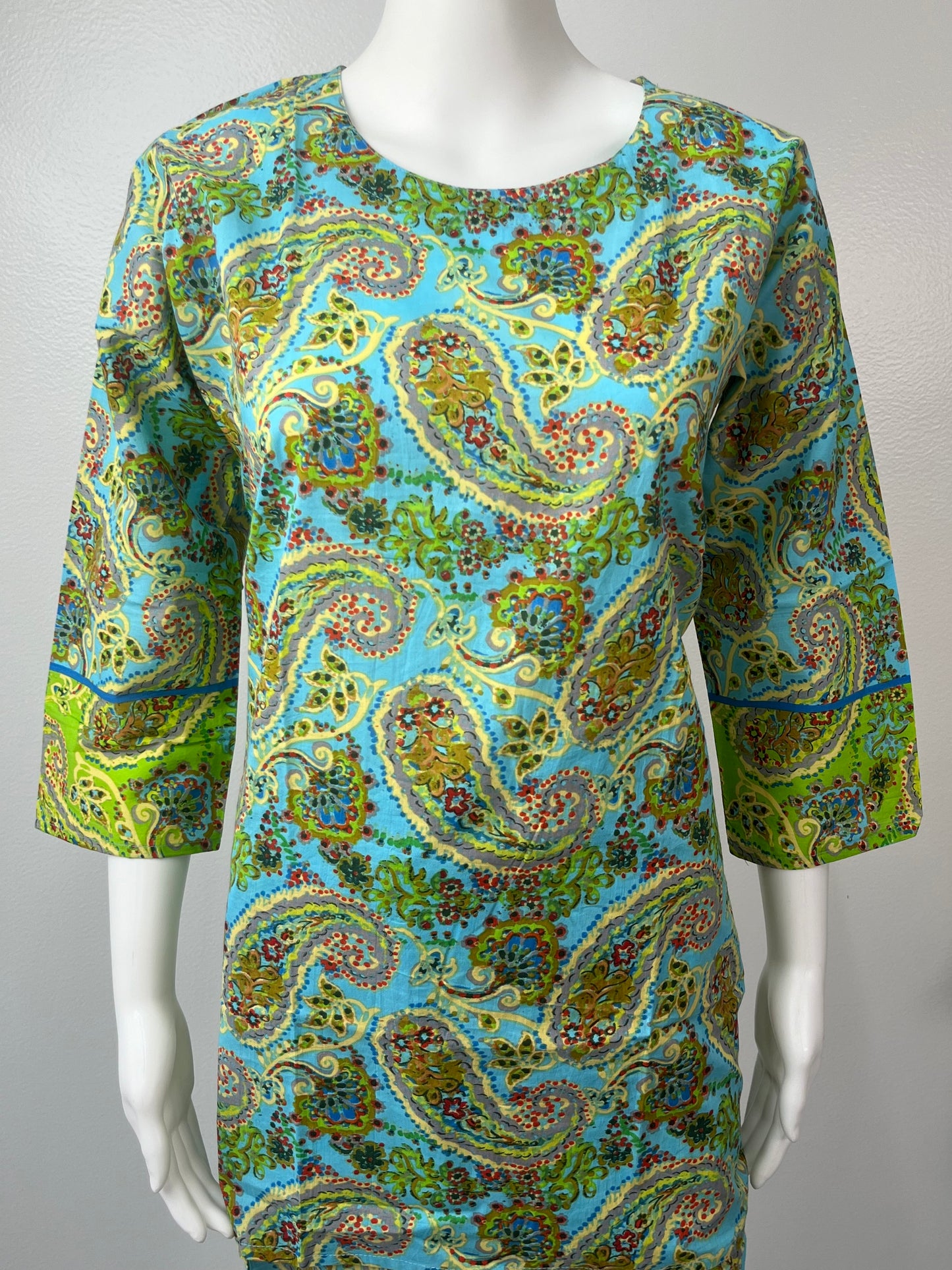 Tropical Bliss Green Pure Cotton Co-ord Set