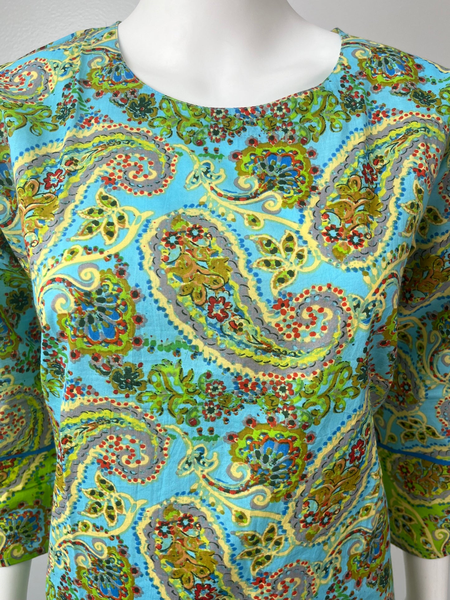 Tropical Bliss Green Pure Cotton Co-ord Set