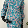 Blue Pure Cotton Feeding Co-ord Set