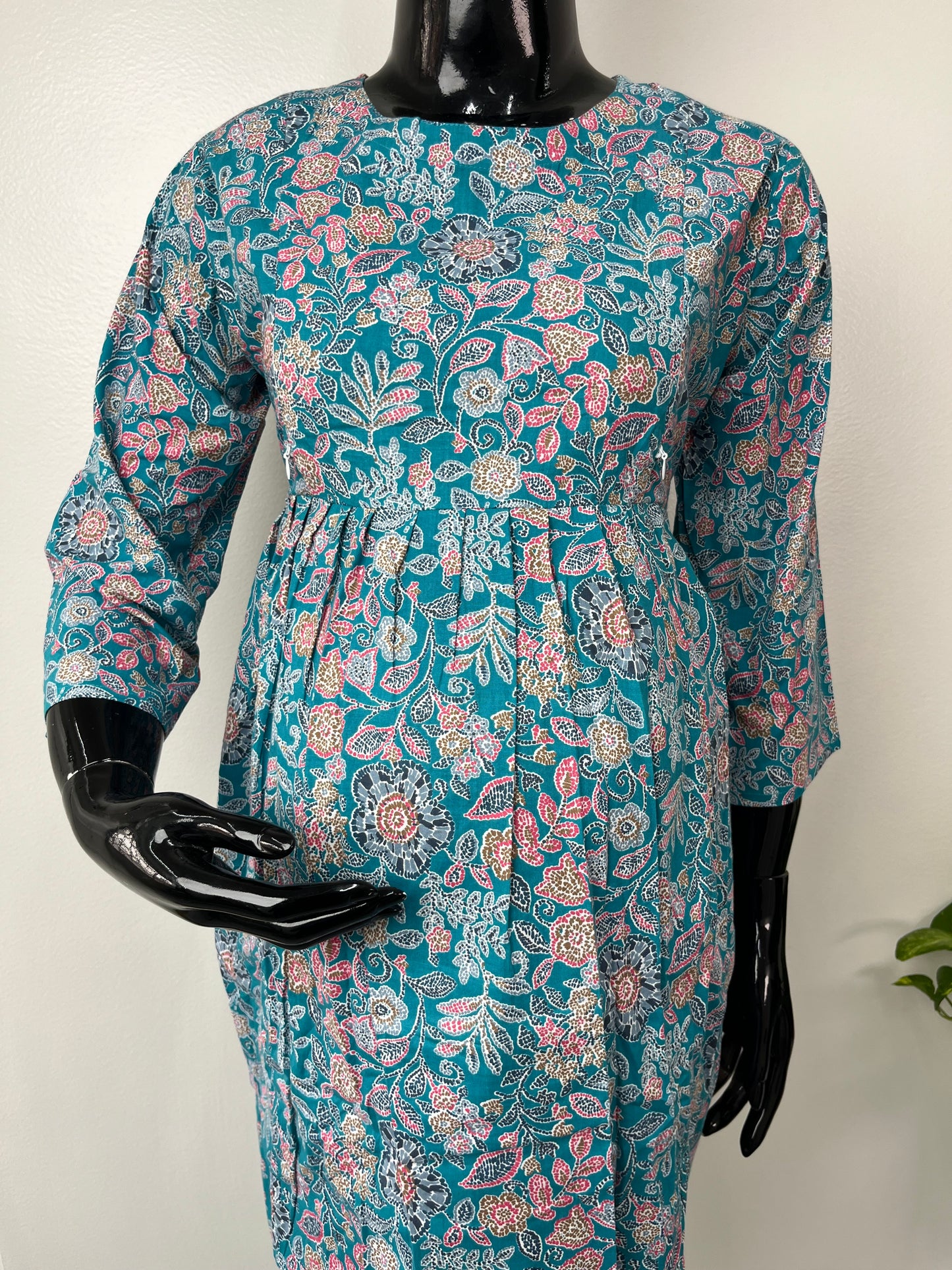 Blue Pure Cotton Feeding Co-ord Set