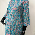 Blue Pure Cotton Feeding Co-ord Set