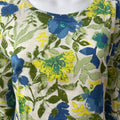 Blue Blossom Khadi Cotton Co-ord Set