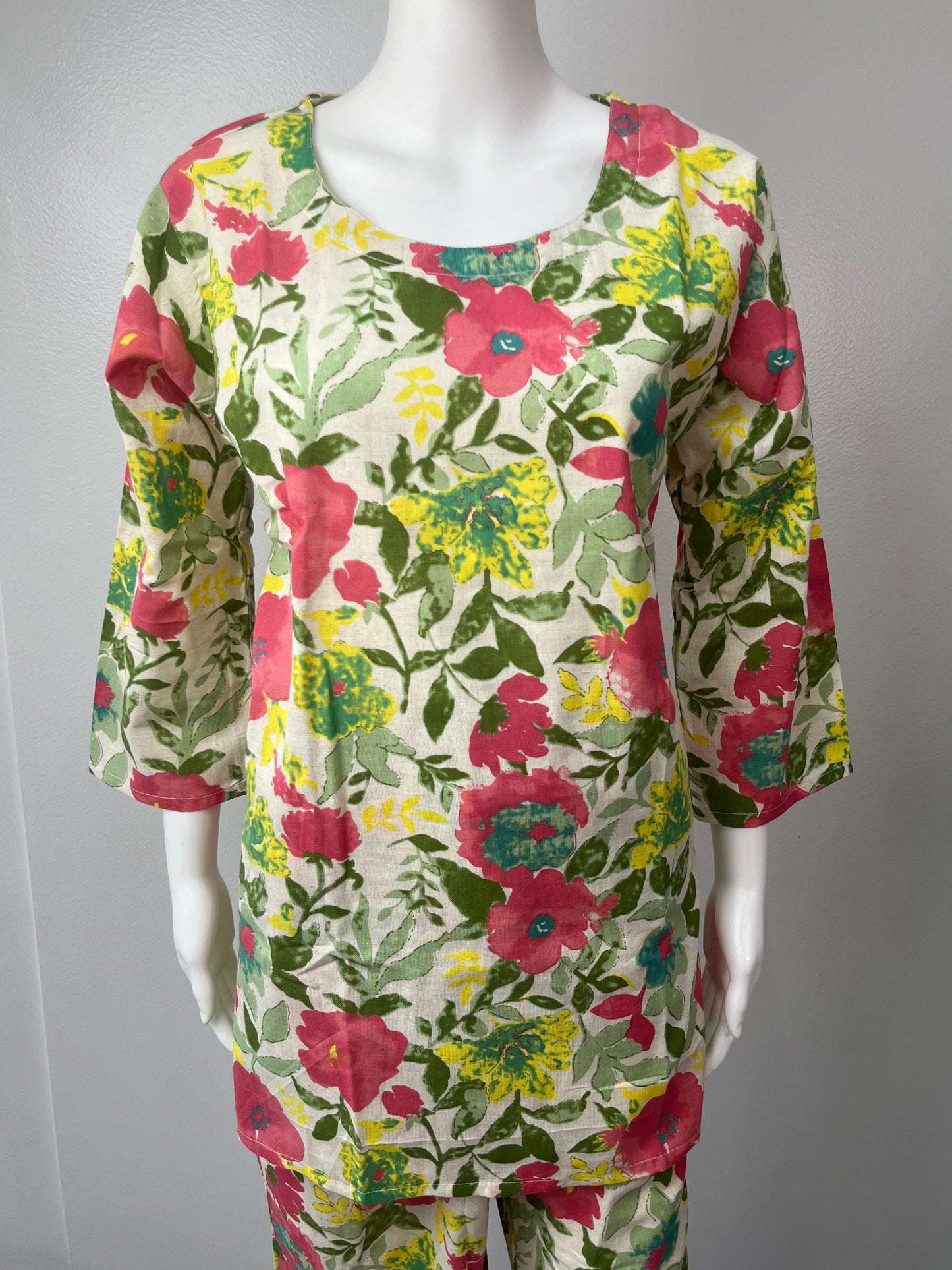 Wildflower Khadi Cotton Co-ord set