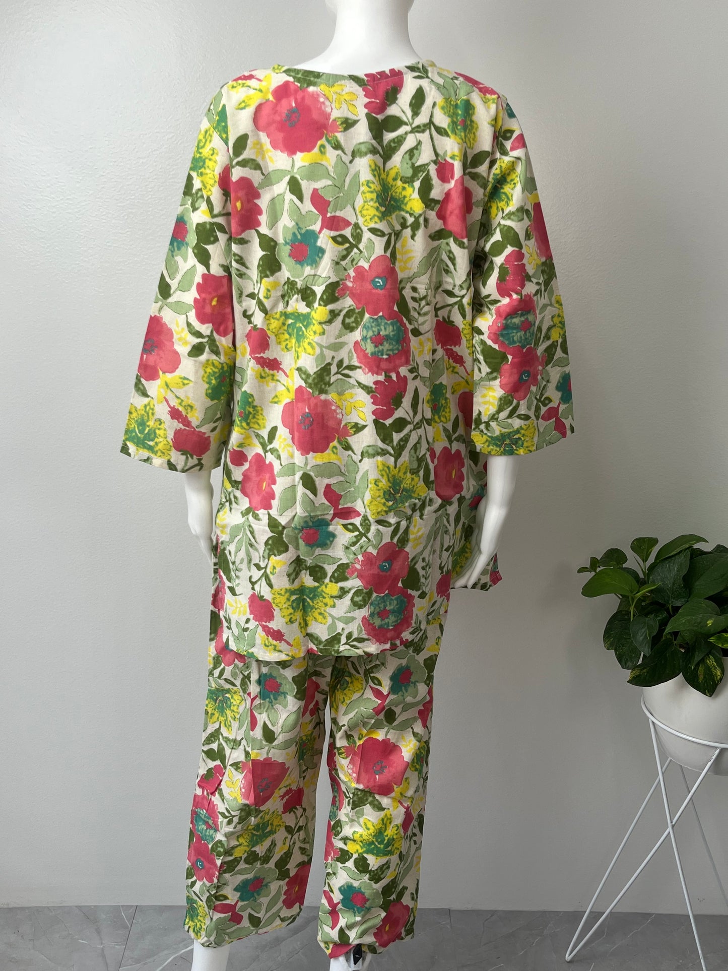 Wildflower Khadi Cotton Co-ord set