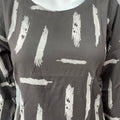 Grey Mirage Rayon Fabric Co-ord Set