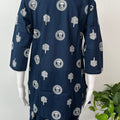 Indigo Heritage Pure Cotton Fabric Co-ord Set
