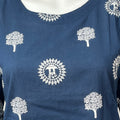 Indigo Heritage Pure Cotton Fabric Co-ord Set