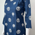 Indigo Heritage Pure Cotton Fabric Co-ord Set