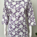 Lightweight Cotton Nightwear Set- Lavender