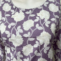 Lightweight Cotton Nightwear Set- Lavender