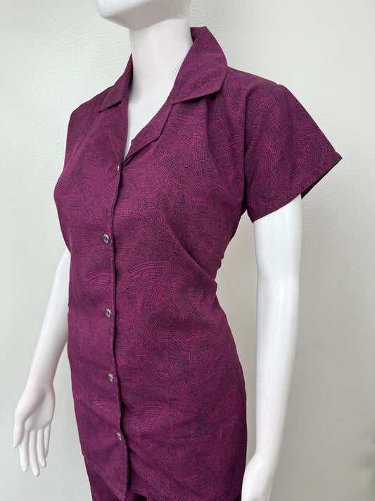 Comfort Fit Rayon Night Suit- Half Sleeves