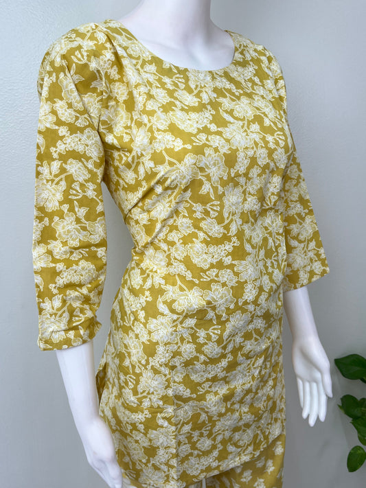 Women's Night Suit in Cotton-Relaxed Co-ord Style
