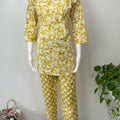 Women's Night Suit in Cotton-Relaxed Co-ord Style
