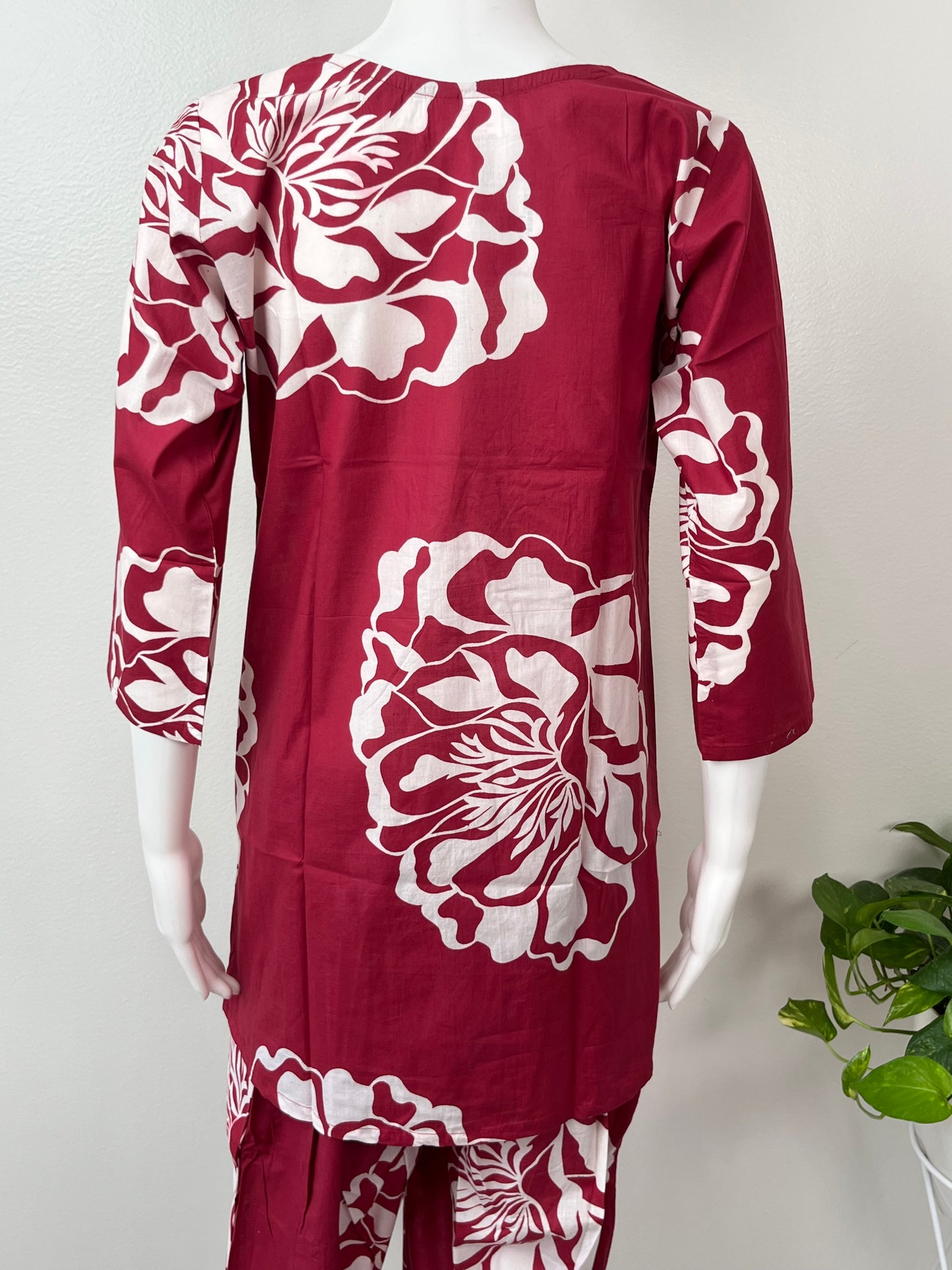 Ruby Petal Pure Cotton Women's Night Suit