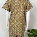 Comfort Fit Cotton Night Suit- Half Sleeves