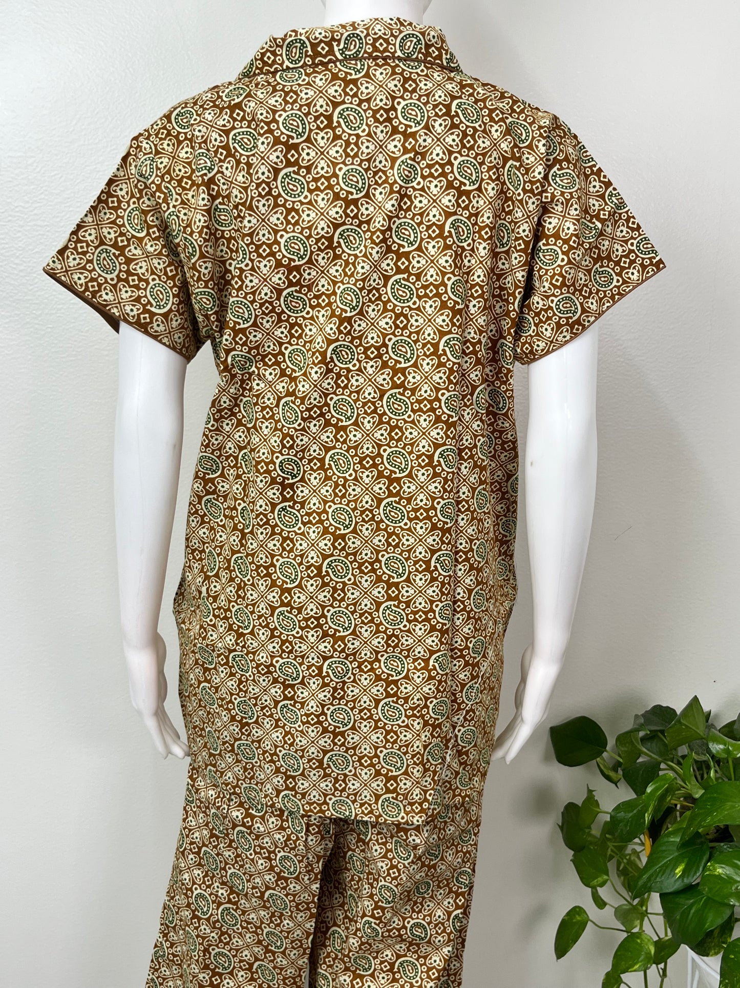 Comfort Fit Cotton Night Suit- Half Sleeves