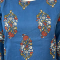 Blue Pure Cotton Night Suit