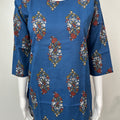 Blue Pure Cotton Night Suit