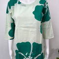 Green Petal Pure Cotton Loungewear Set