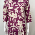 Berry Floral Cotton Lounge Set