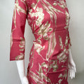 Peachy Bliss Pure Cotton Night Suit