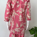 Peachy Bliss Pure Cotton Night Suit