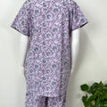 Comfort Fit Cotton Night Suit- Half Sleeves