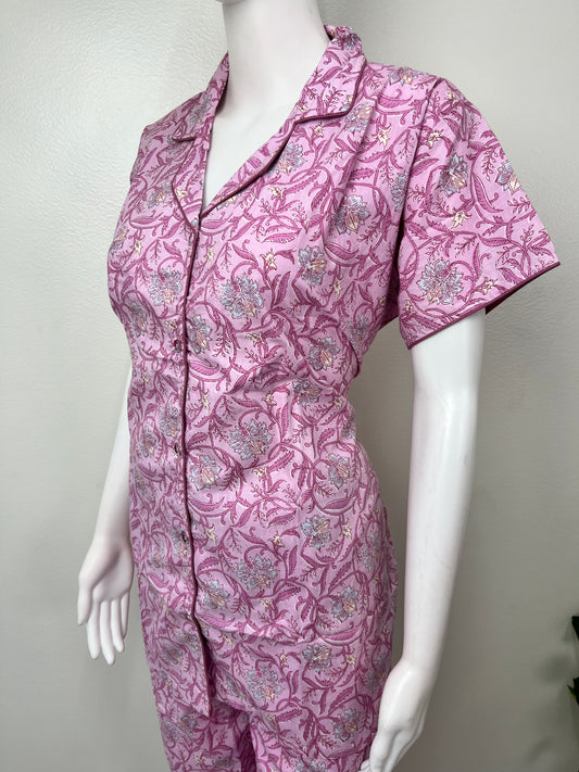 Printed Cotton Night Suit