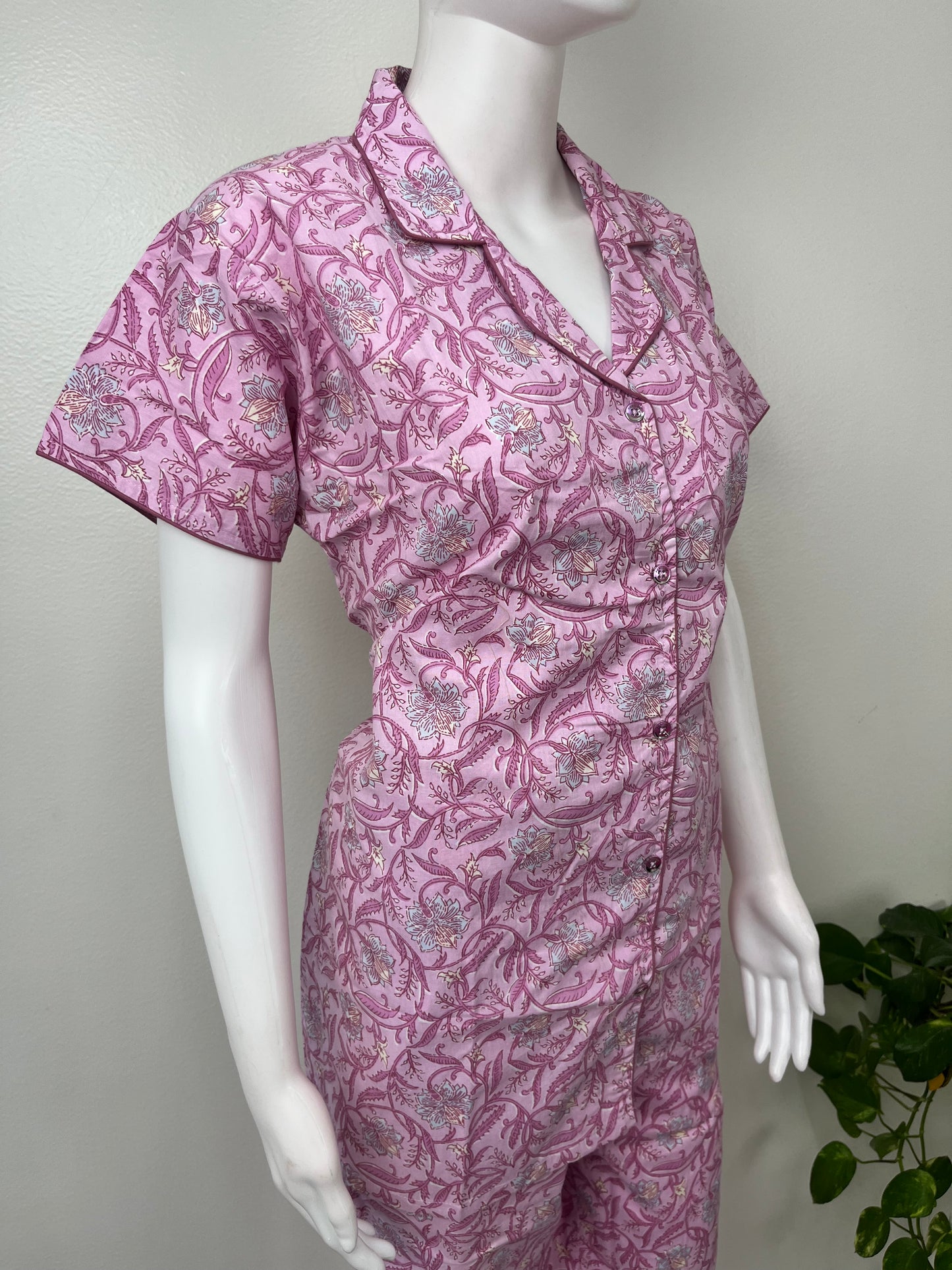 Printed Cotton Night Suit