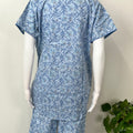 Relaxed Cotton Shirt & Pant Night Suit